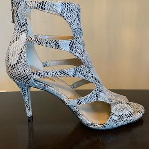 BCBG Generation Snake Print Sandal